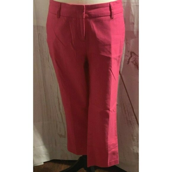 Dalia Womens Capri Pants Size 4 Pink - Picture 4 of 11